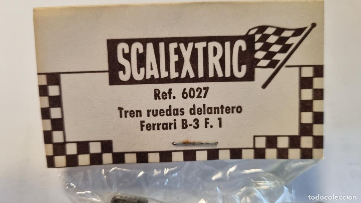Scalextric: SCALEXTRIC EJE DELANTERO FERRARI B3 ORIGINAL - Foto 2