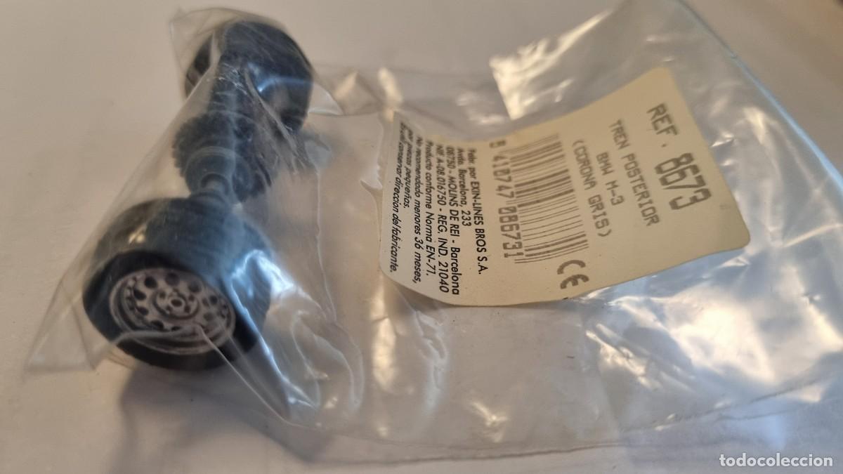 Scalextric: SCALEXTRIC EJE TRASERO BMW M3 ORIGINAL - Foto 2