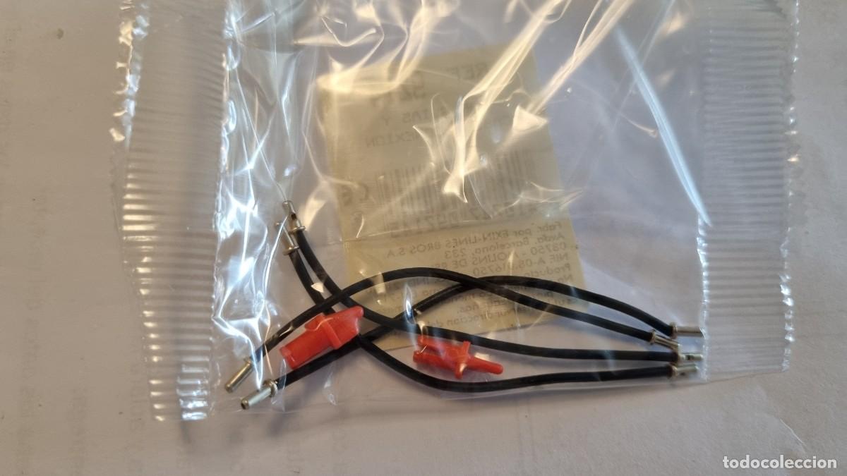 Scalextric: SCALEXTRIC BOLSA 2 GUIAS CABLES SRS ORIGINAL - Foto 1