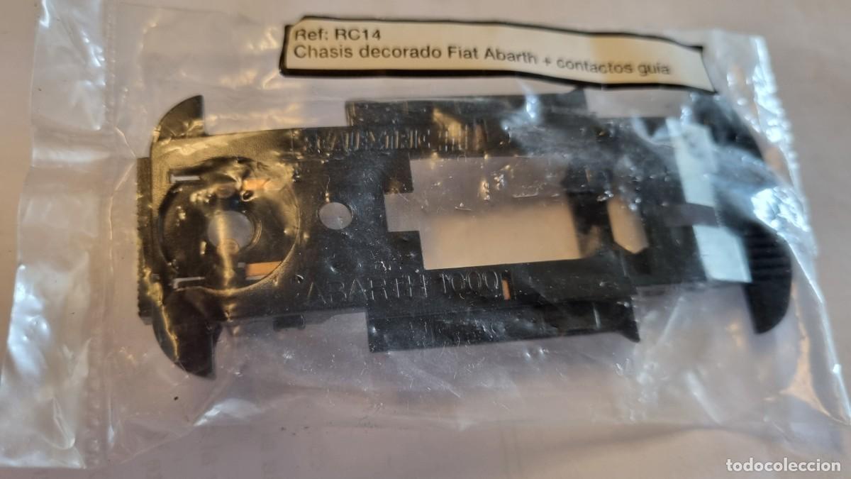 Scalextric: SCALEXTRIC CHASIS FIAT ABARTH NUEVO - Foto 1