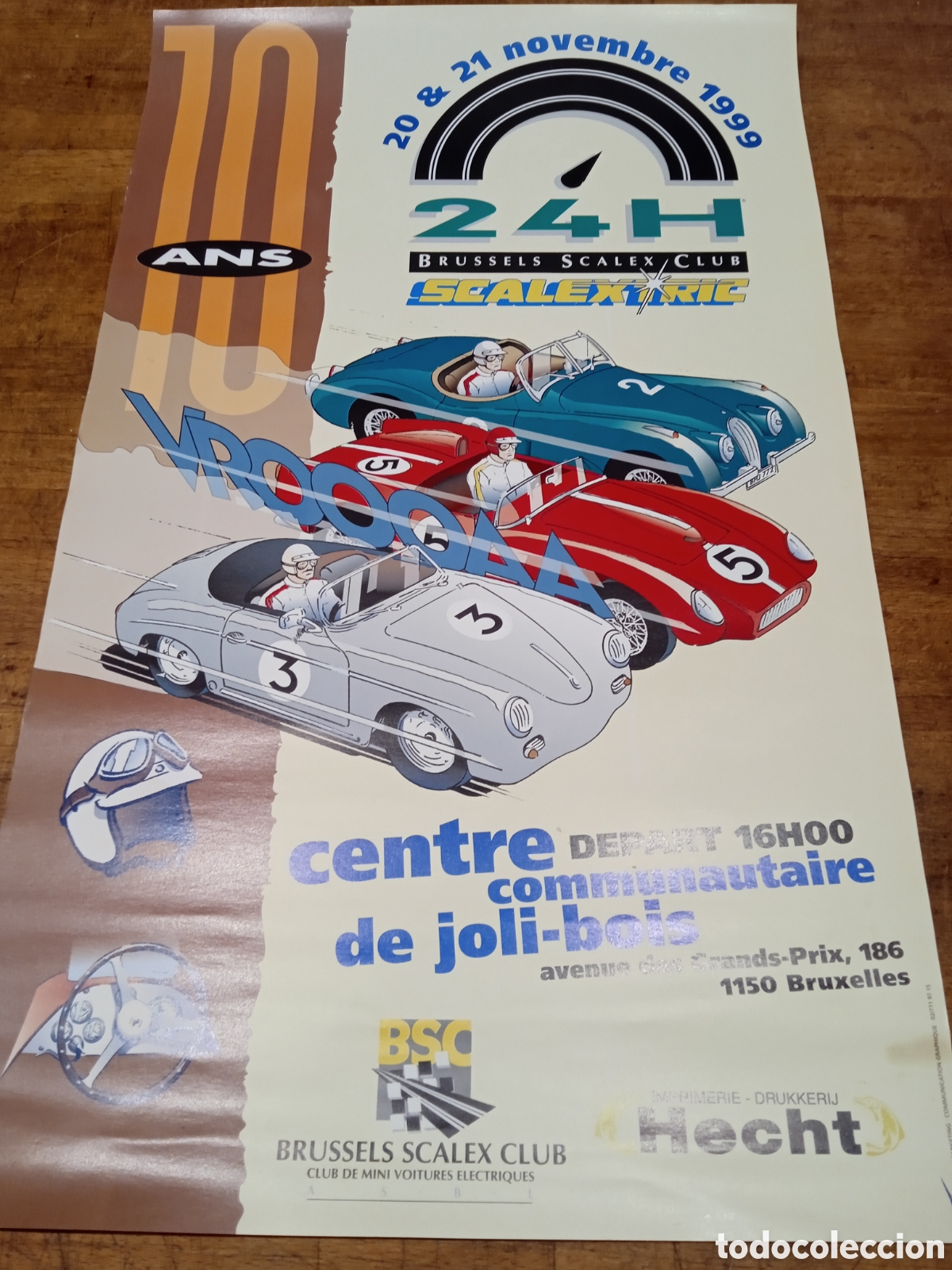 Scalextric: Cartel 24h Scalextric 1999 - Foto 1