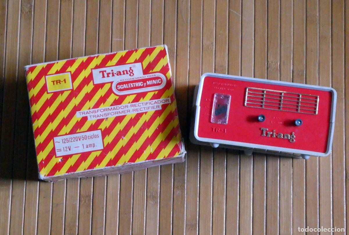 Scalextric: SCALEXTRIC TRI-ANG TRANSFORMADOR- RECTIFICADOR TR-1 (125 o 220)