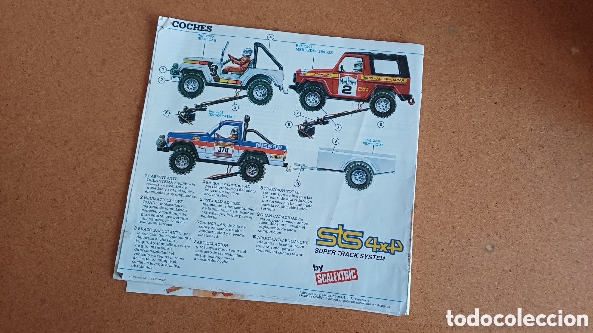 Scalextric: STS 4x4 - Manual Instrucciones - Foto 3