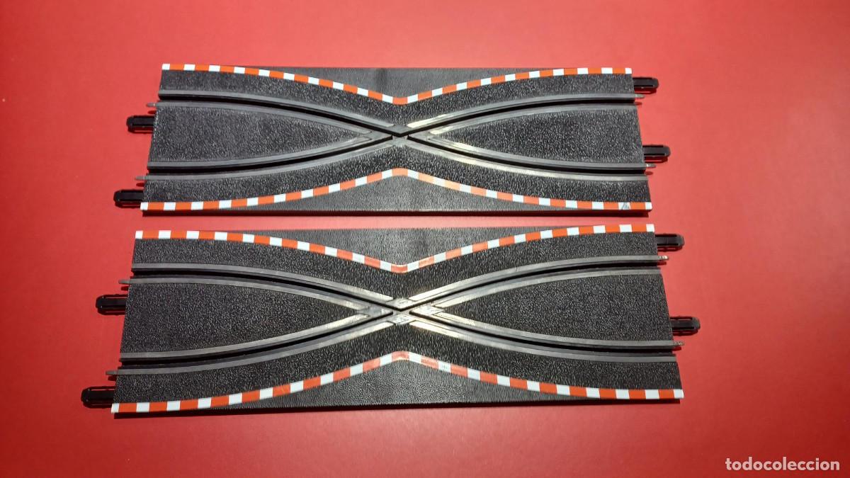 Scalextric: x2 cruces cambio de carril scx compact - Foto 1