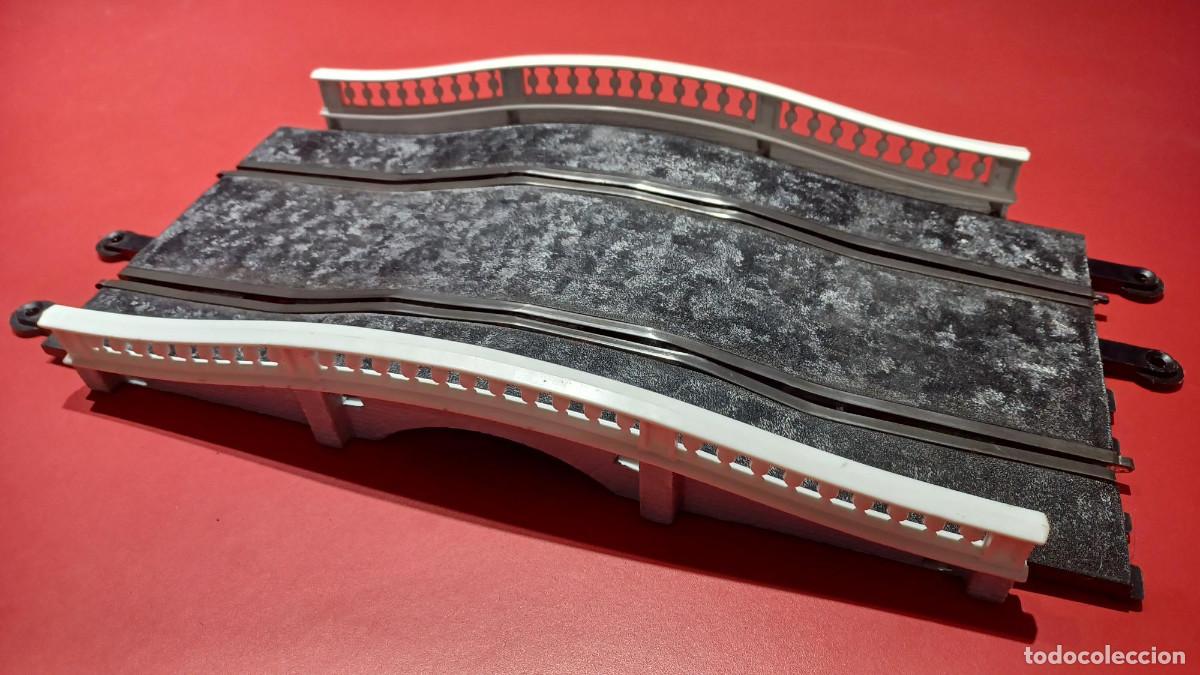 Scalextric: puente bad&eacute;n scalextric en regular estado - Foto 1