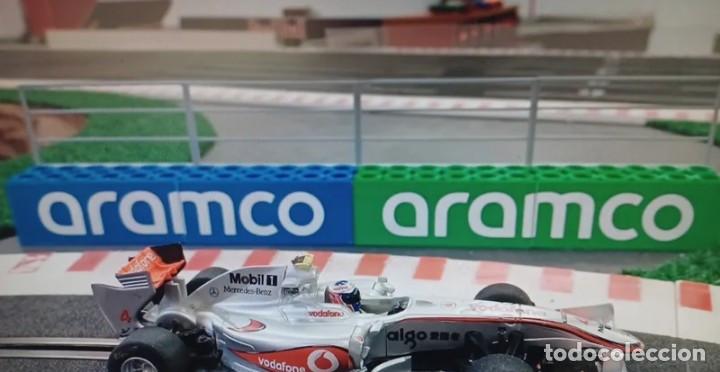 Scalextric: x4 barrera neum&aacute;ticos decoraci&oacute;n - Foto 1