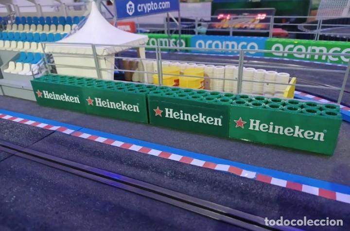 Scalextric: x4 barrera neum&aacute;ticos decoraci&oacute;n - Foto 1