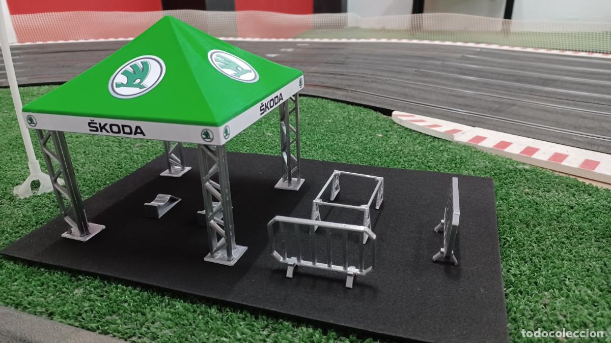 Scalextric: carpa decoraci&oacute;n para scalextric - Foto 1