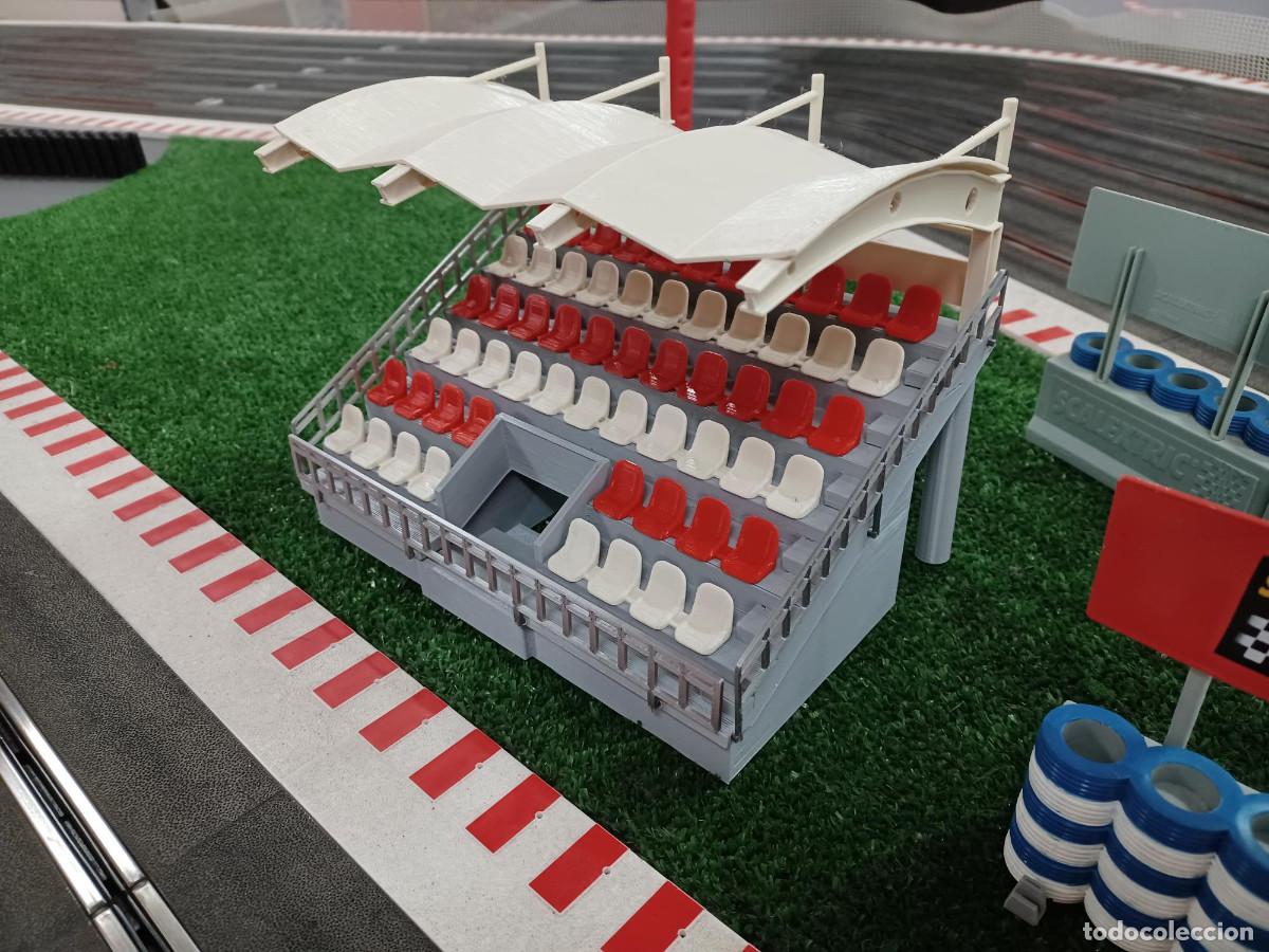 Scalextric: gradas decoraci&oacute;n para scalextric - Foto 1