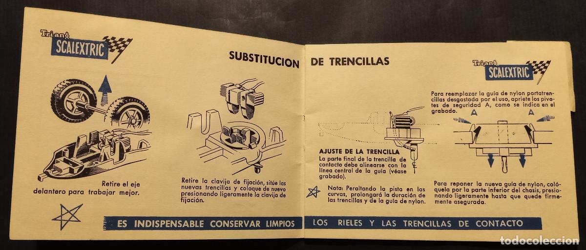 Scalextric: SCALEXTRIC TRI-ANG - MANUAL DE INSTRUCCIONES Y REGLAMENTO - Foto 4