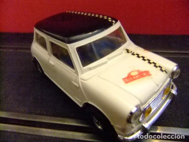 Scalextric: V SCALEXTRIC EXIN MINI COOPER BLANCO C 45 - Foto 7