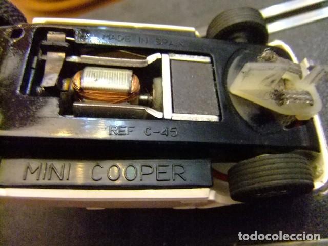 Scalextric: V SCALEXTRIC EXIN MINI COOPER BLANCO C 45 - Foto 9