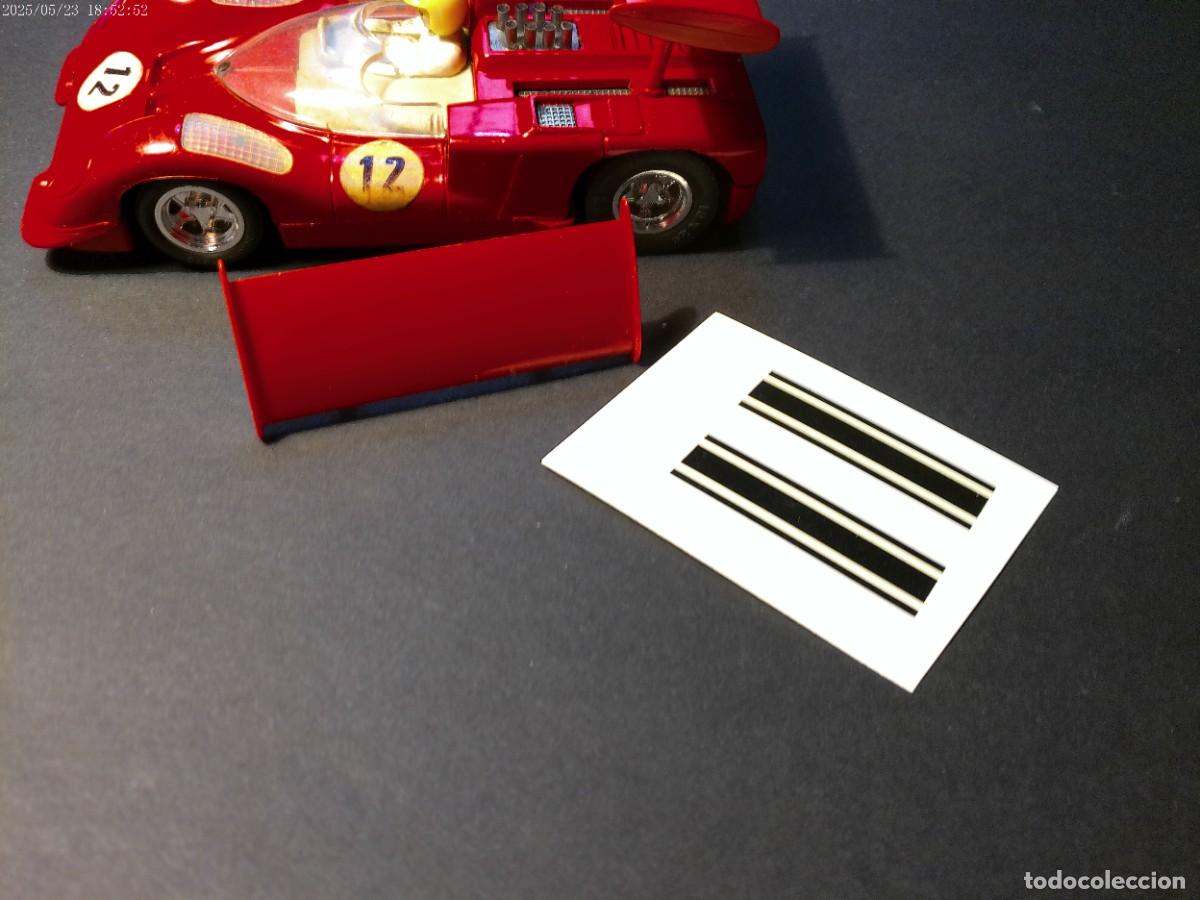 Scalextric: AC SCALEXTRIC CHAPARRAL ACCESORIO ALERON ROJO - Foto 1