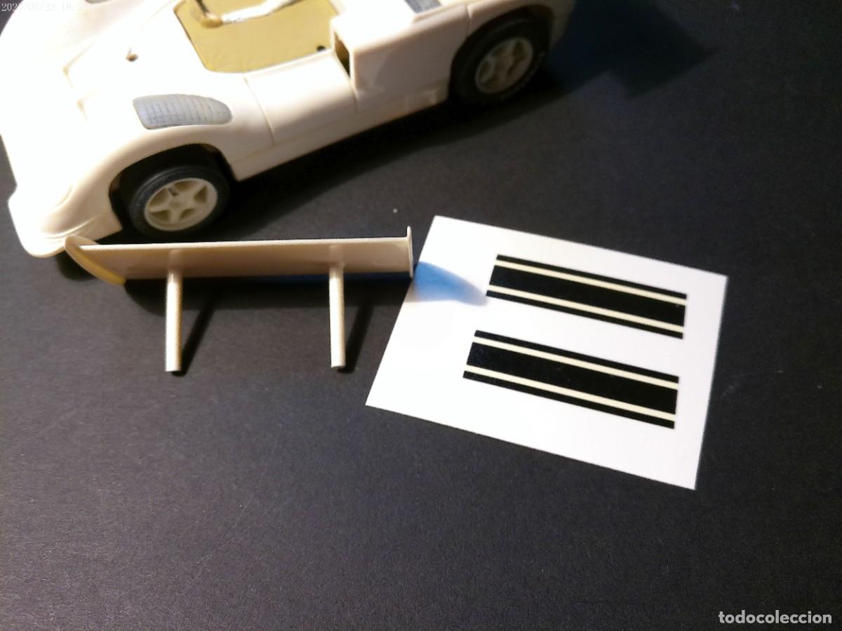 Scalextric: AC SCALEXTRIC CHAPARRAL ACCESORIO ALERON BLANCO - Foto 2