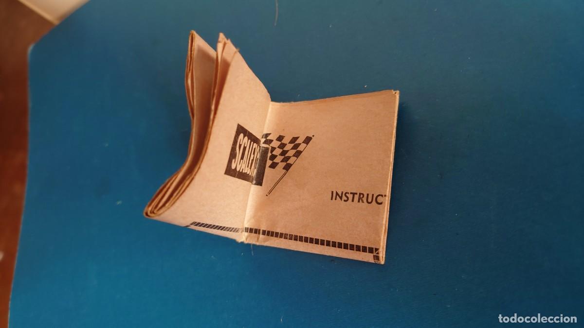 Scalextric: INSTRUCCIONES C5 C6 SCALEXTRIC POWER SLEDGE VARIOS IDIOMAS - Foto 1