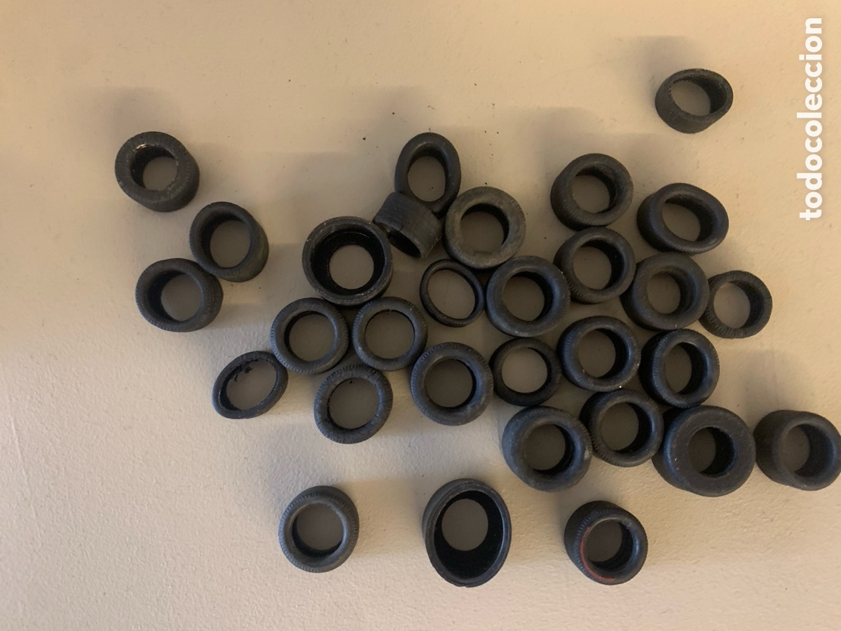 Scalextric: Lote de neum&aacute;ticos usados - Foto 4