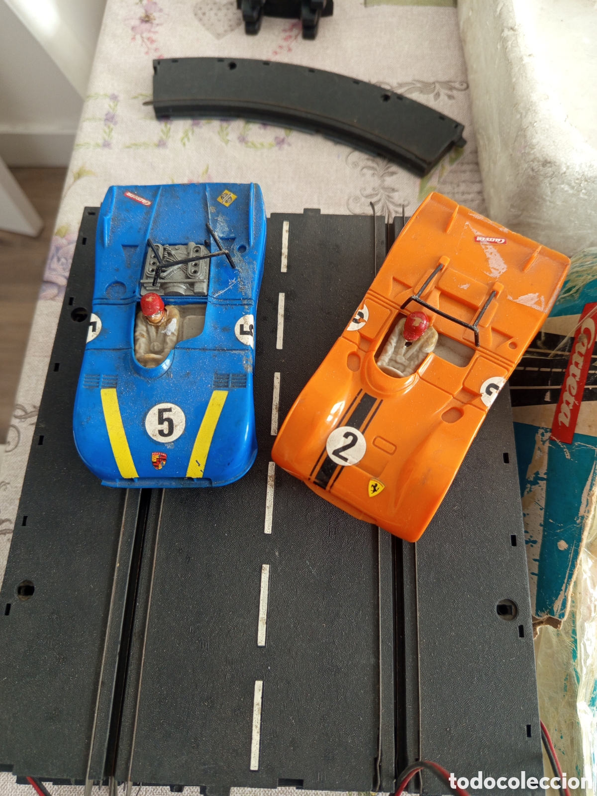 Scalextric: Scalextric antiguo con sus coches - Foto 4