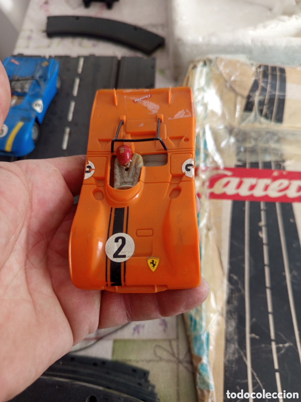 Scalextric: Scalextric antiguo con sus coches - Foto 7
