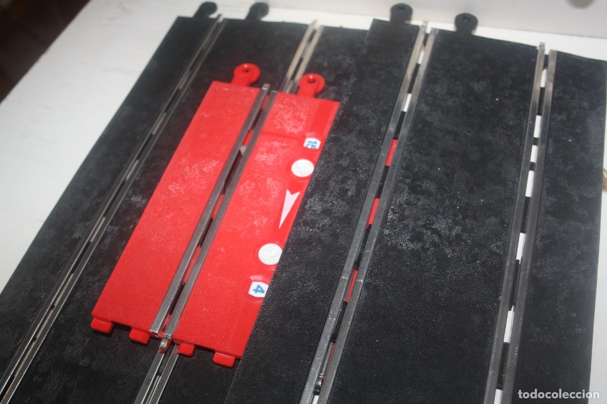 Scalextric: SCALEXTRIC CUENTAVUELTAS MECANICO + 2 RECTAS - Foto 1