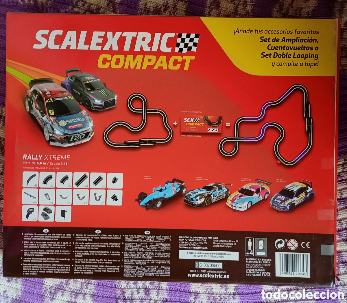 Scalextric: Scalextric Compact Rally Xtreme con Loops - Foto 3