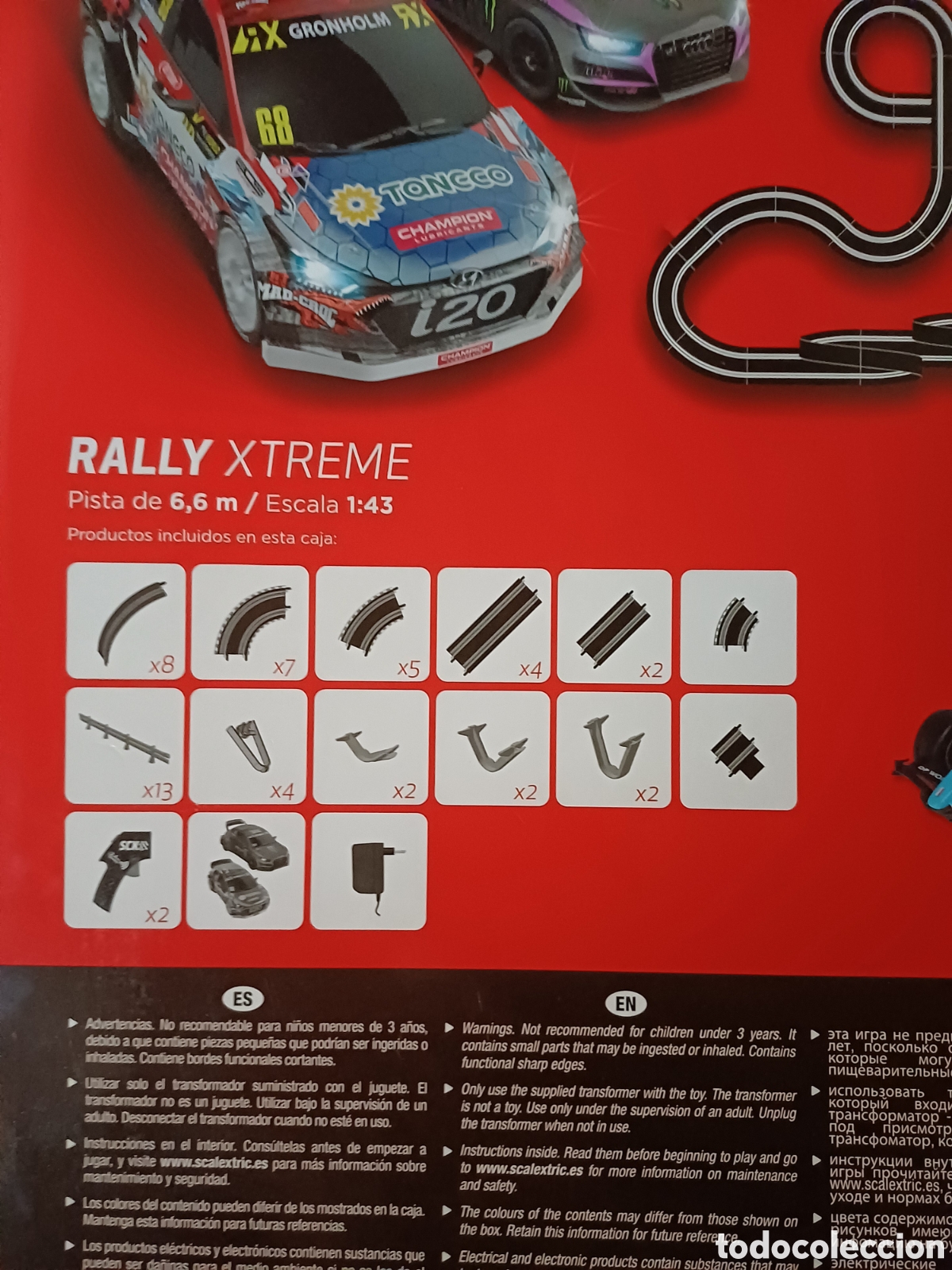 Scalextric: Scalextric Compact Rally Xtreme con Loops - Foto 4