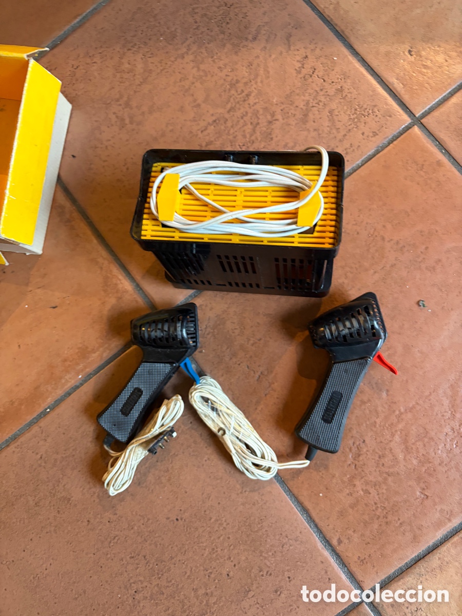 Scalextric: Transformador amarillo exin con 2 mandos scalextric - Foto 4