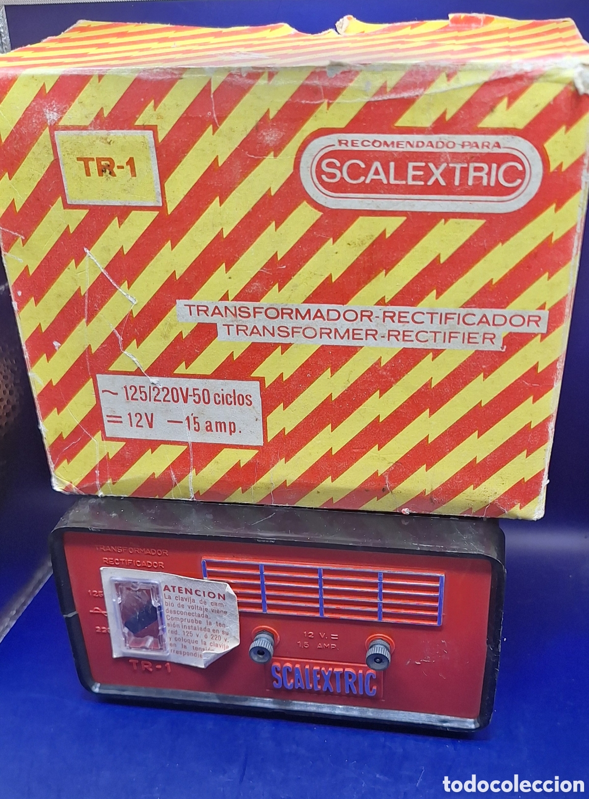 Scalextric: Antiguo Transformador Scalextric Exin - TR-1 - Foto 2