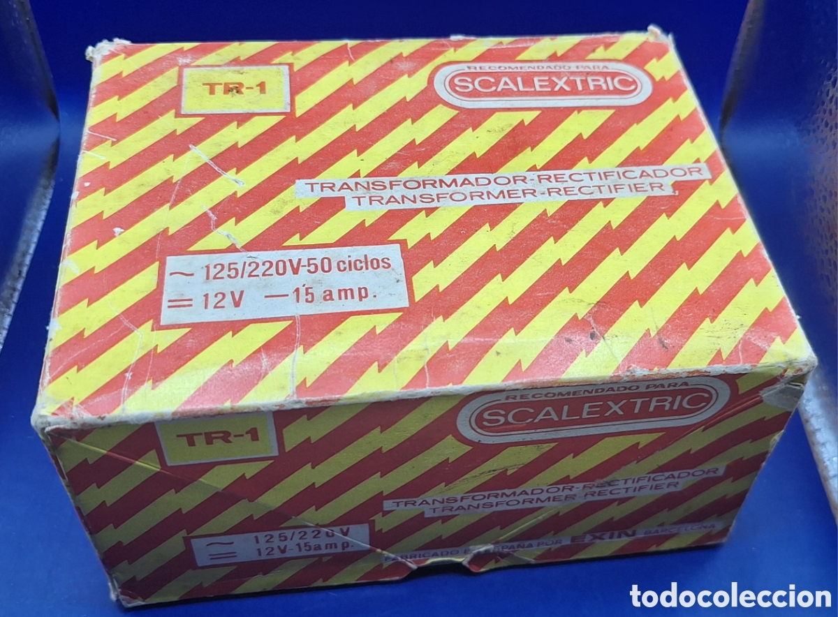 Scalextric: Antiguo Transformador Scalextric Exin - TR-1 - Foto 9