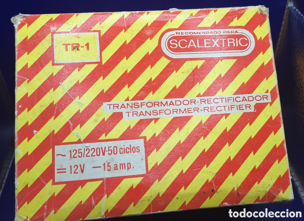 Scalextric: Antiguo Transformador Scalextric Exin - TR-1 - Foto 12