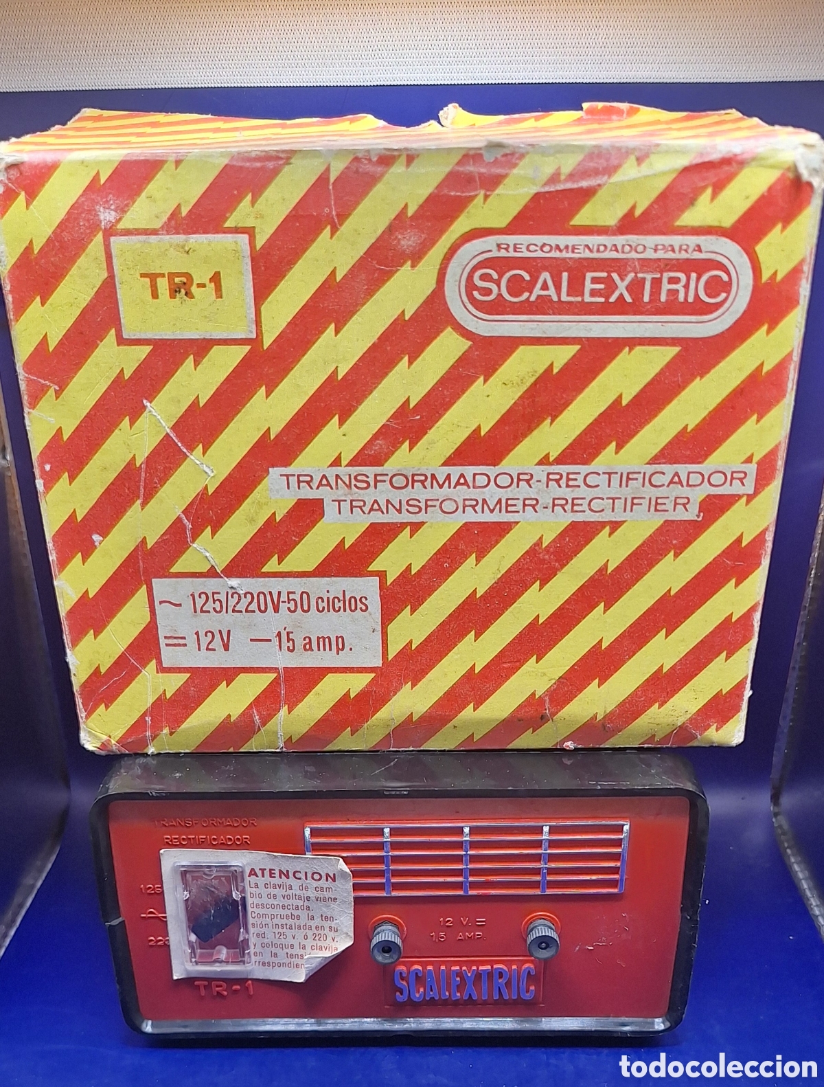 Scalextric: Antiguo Transformador Scalextric Exin - TR-1 - Foto 1
