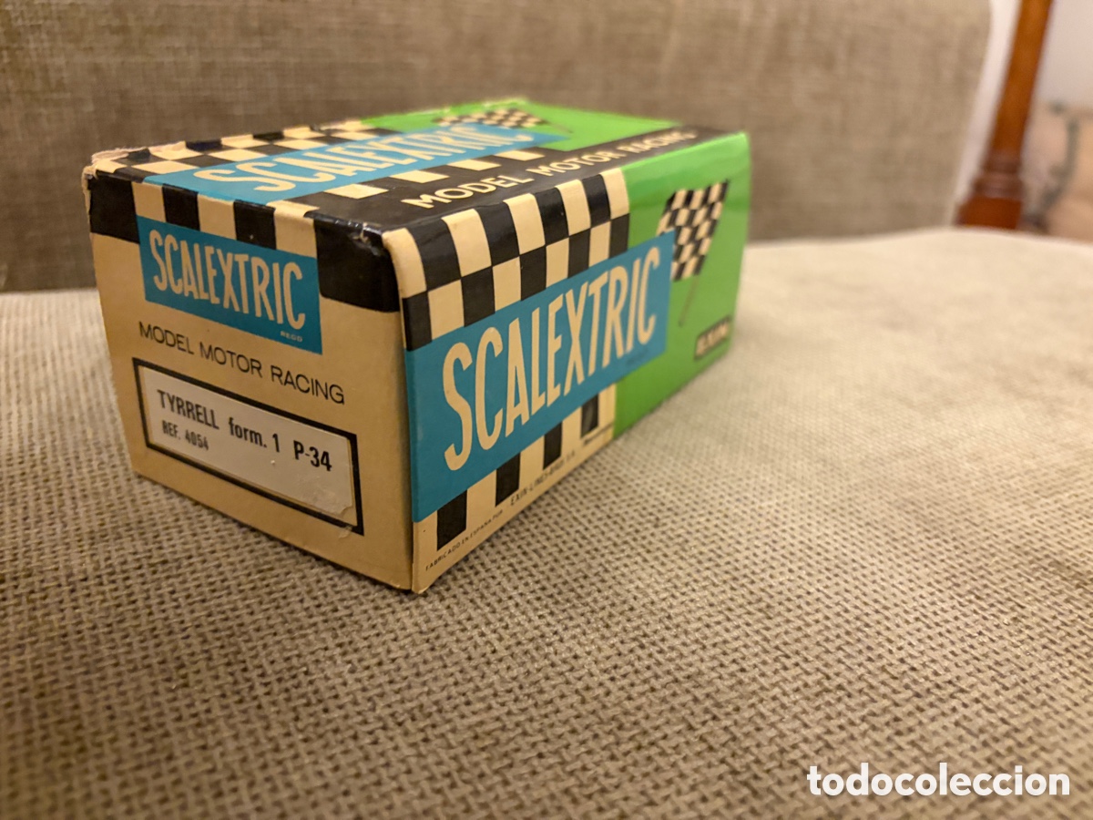 Scalextric: Caja TYRRELL form. 1 P-34 REF. 4054 SCALEXTRIC MODEL MOTOR RACING - Foto 8