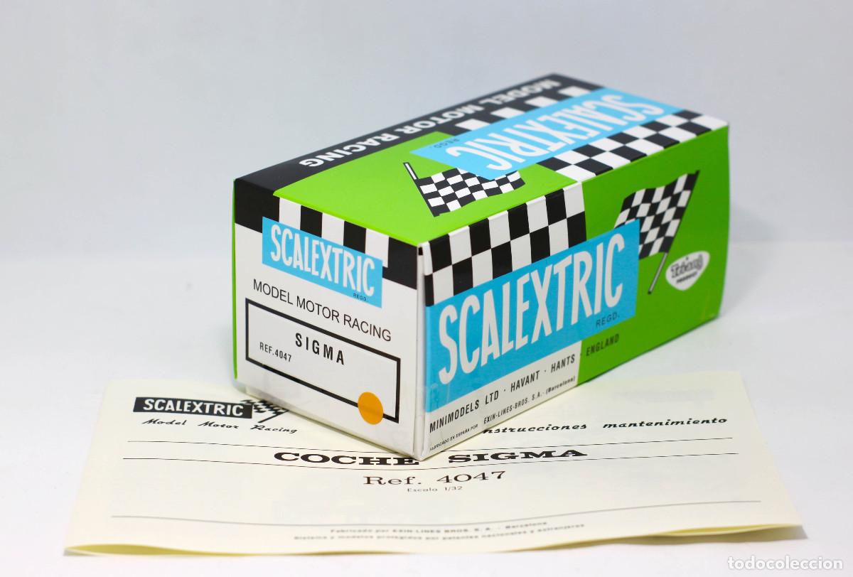 Scalextric: Caja EXIN Triang repro Sigma ref. 4047 - Foto 3