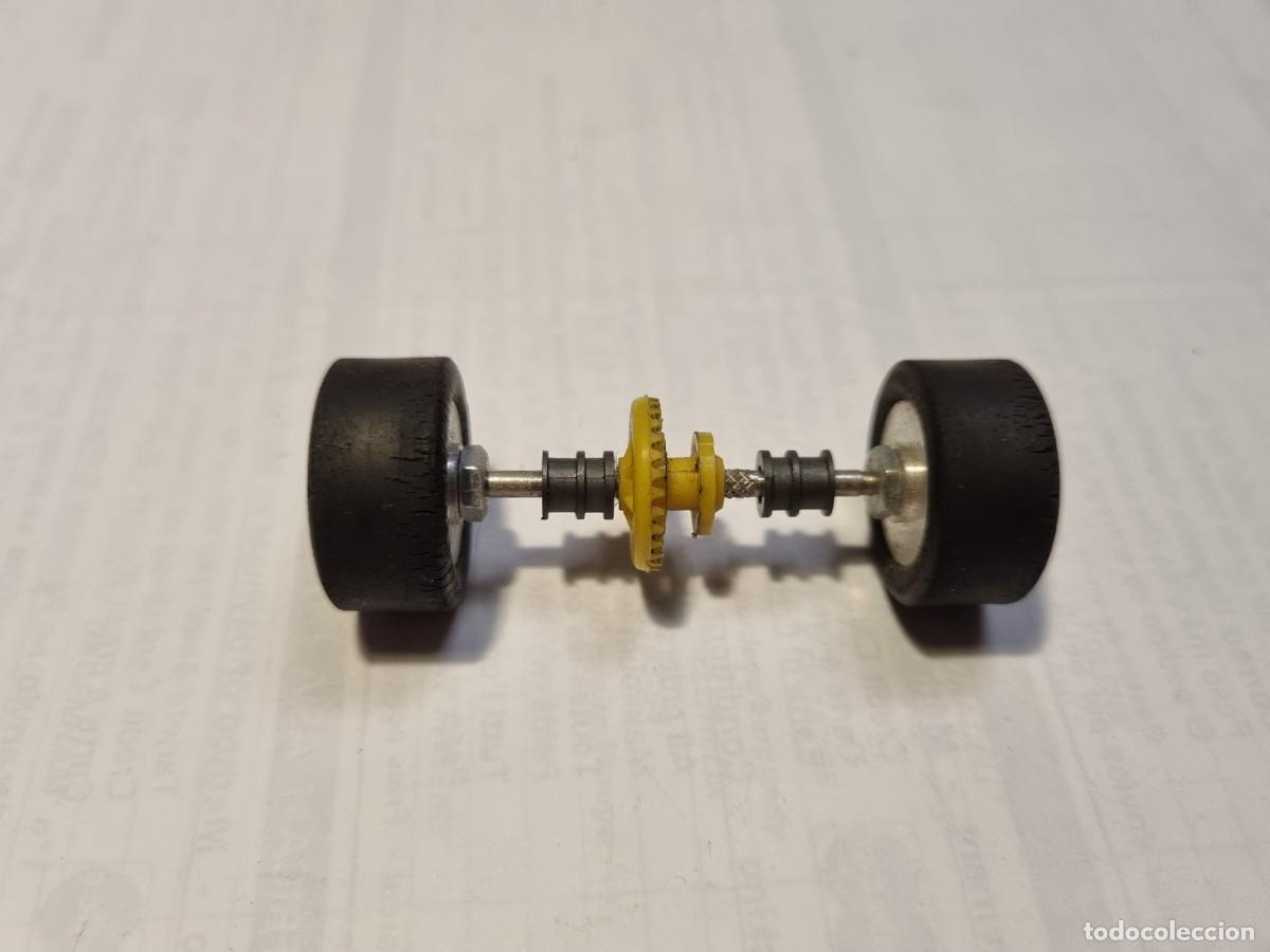 Scalextric: SCALEXTRIC EXIN EJE TRASERO SRS USADO - Foto 1