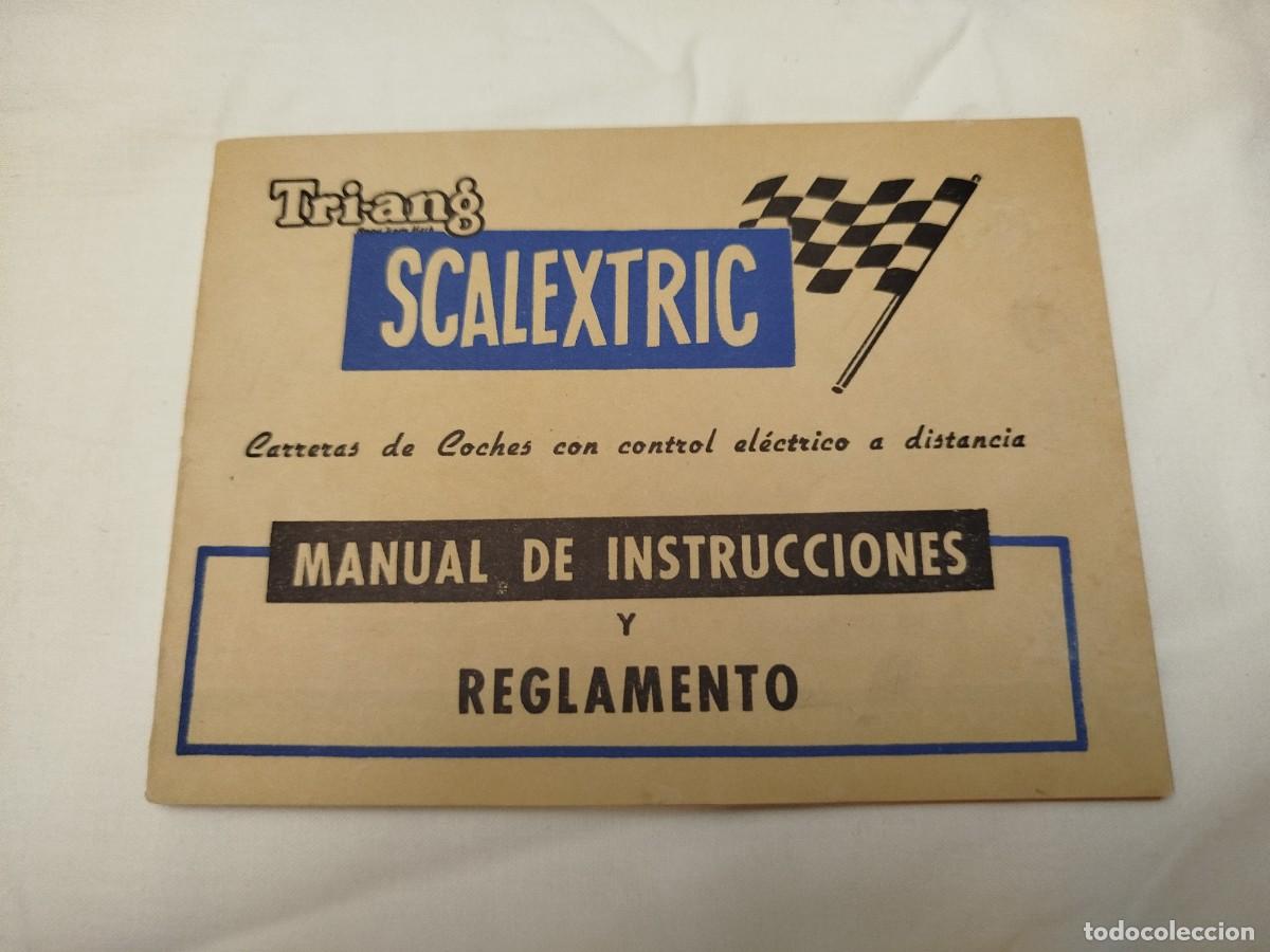 Scalextric: Manual de instrucciones y reglamento Scalextric - Foto 1