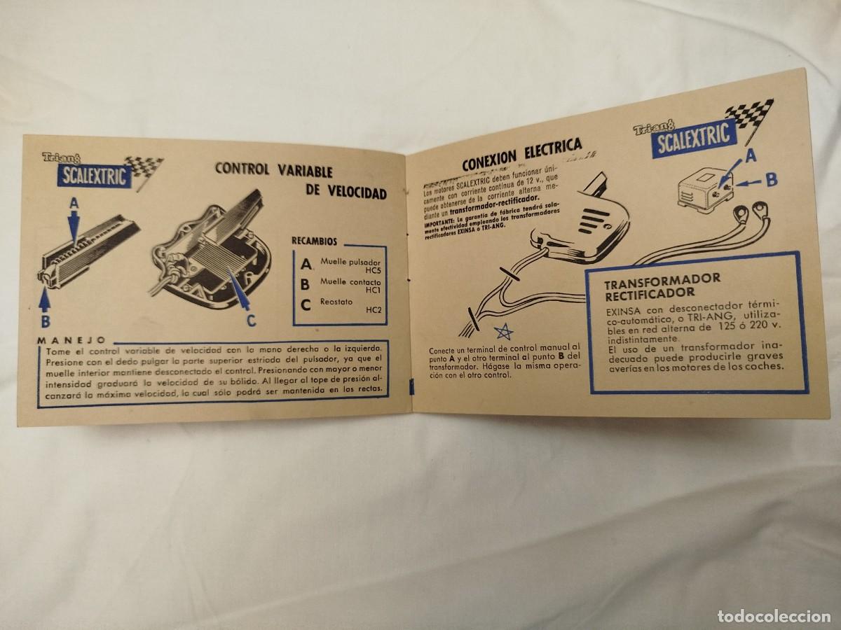 Scalextric: Manual de instrucciones y reglamento Scalextric - Foto 5