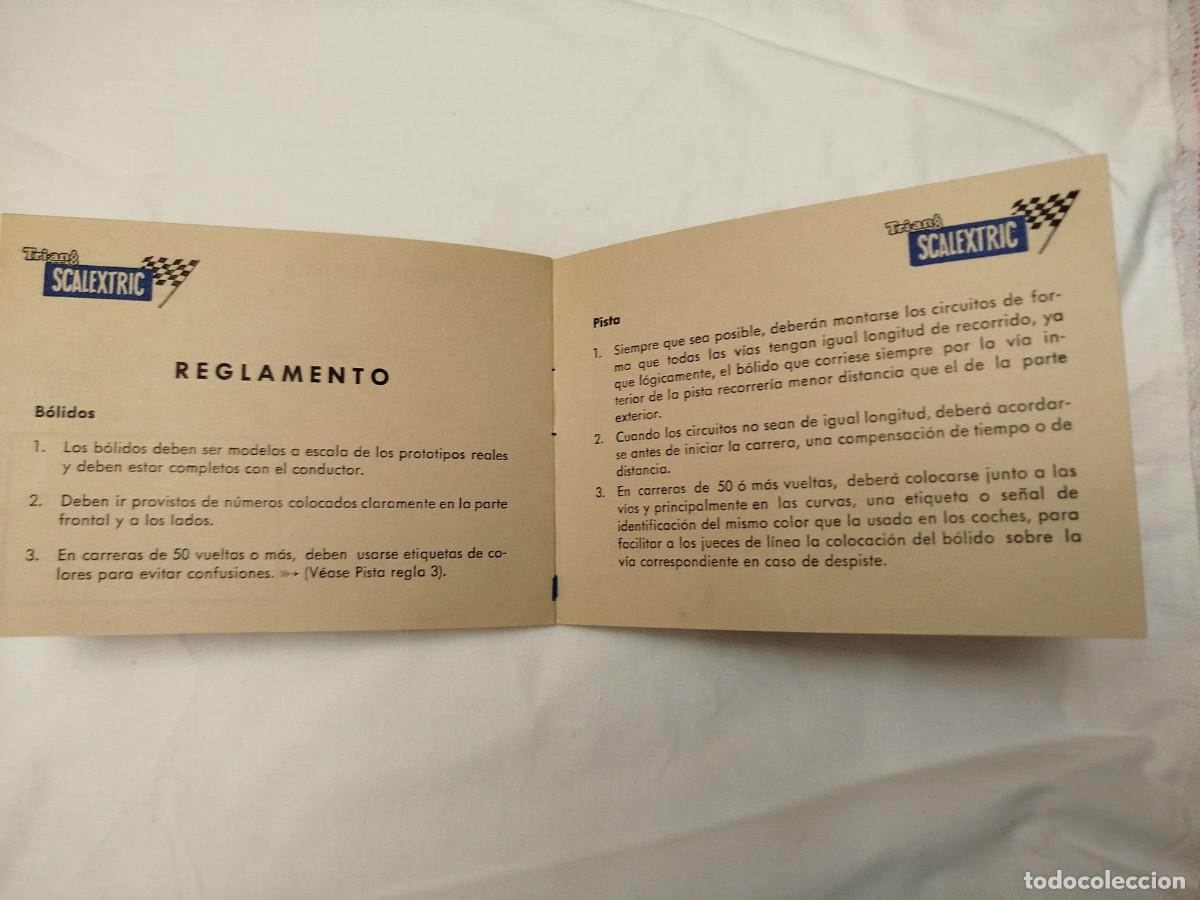 Scalextric: Manual de instrucciones y reglamento Scalextric - Foto 6