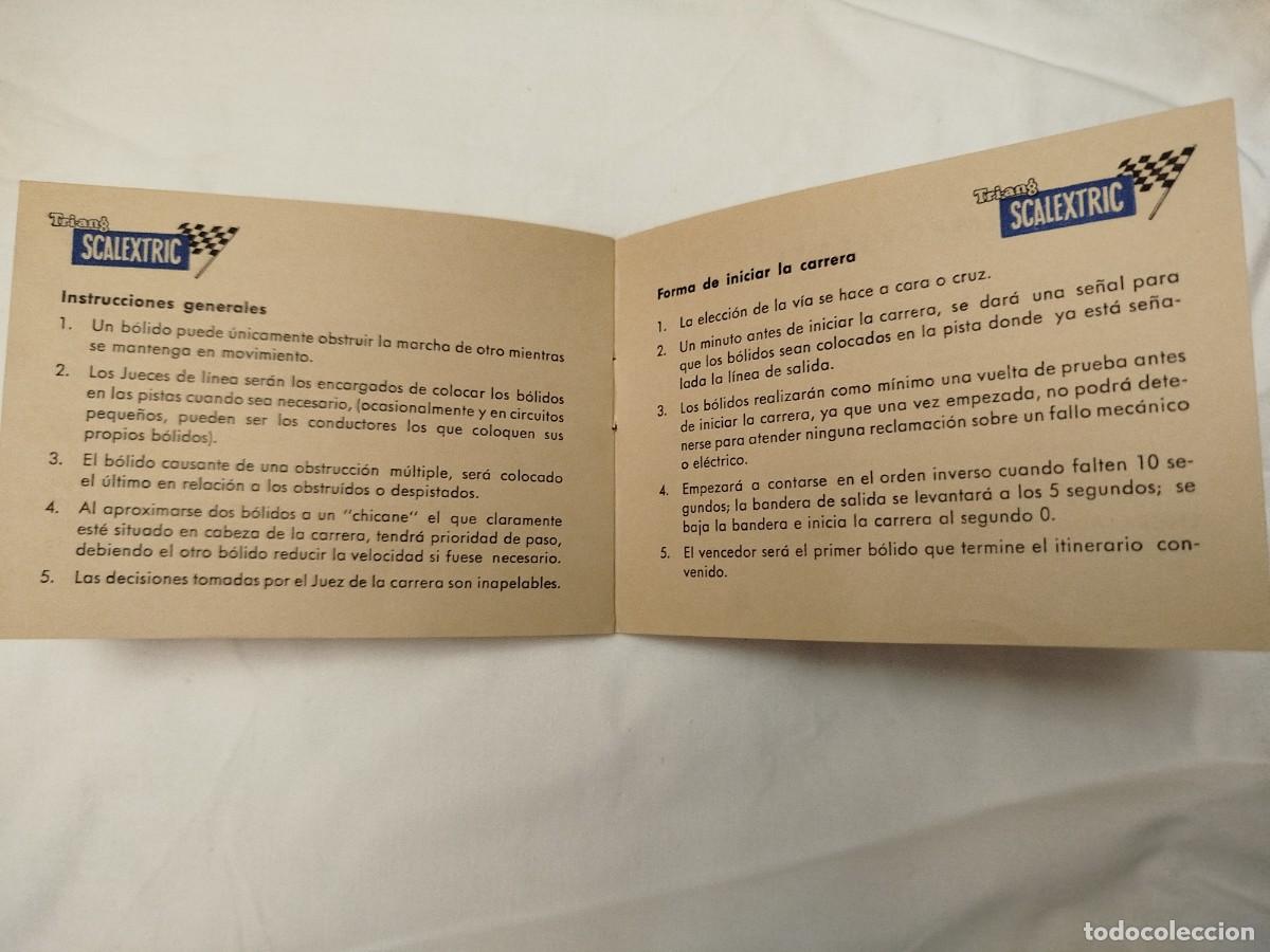 Scalextric: Manual de instrucciones y reglamento Scalextric - Foto 7
