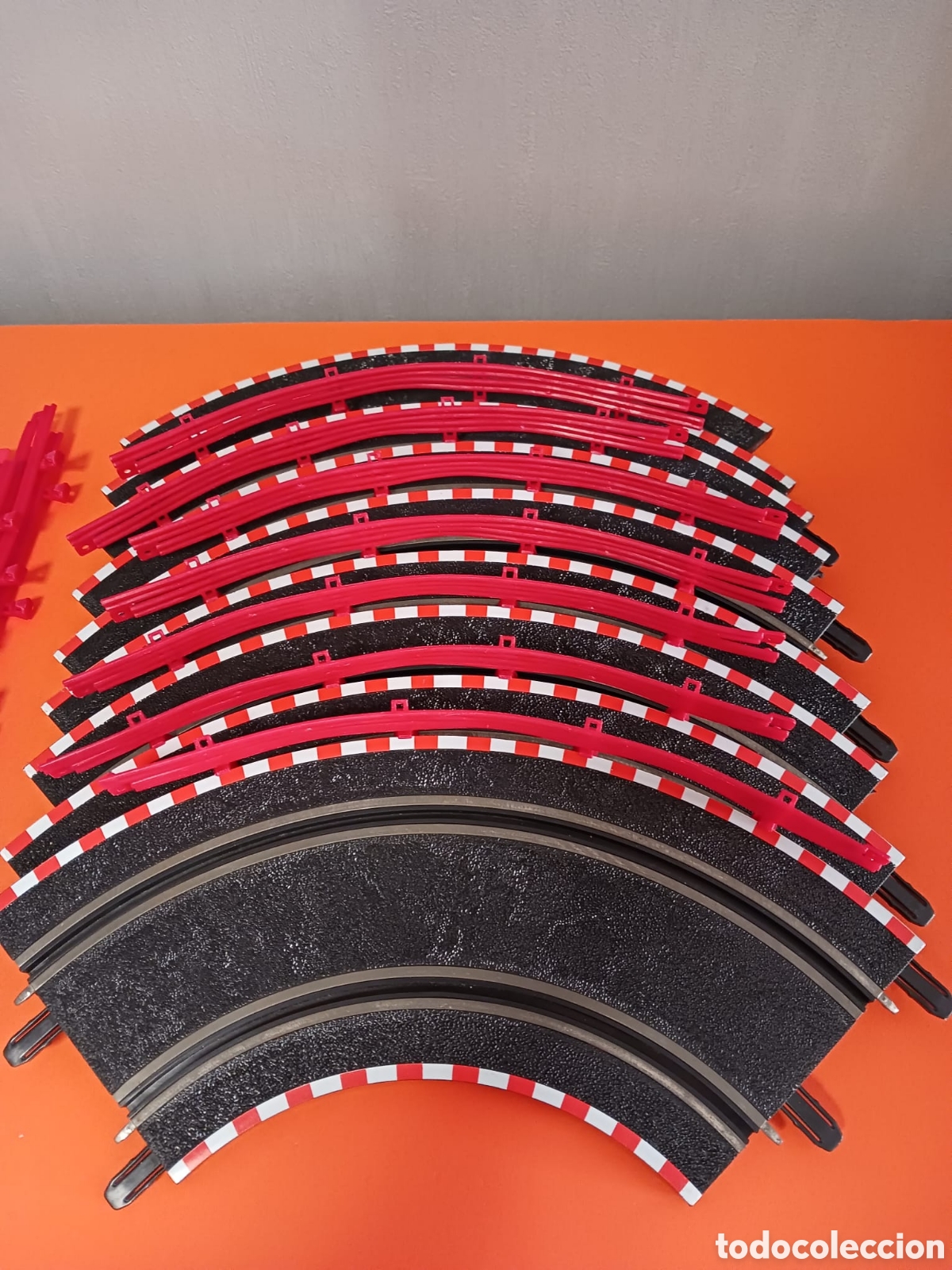 Scalextric: Lote de 9 pistas curvas Scalextric Compact - Foto 1