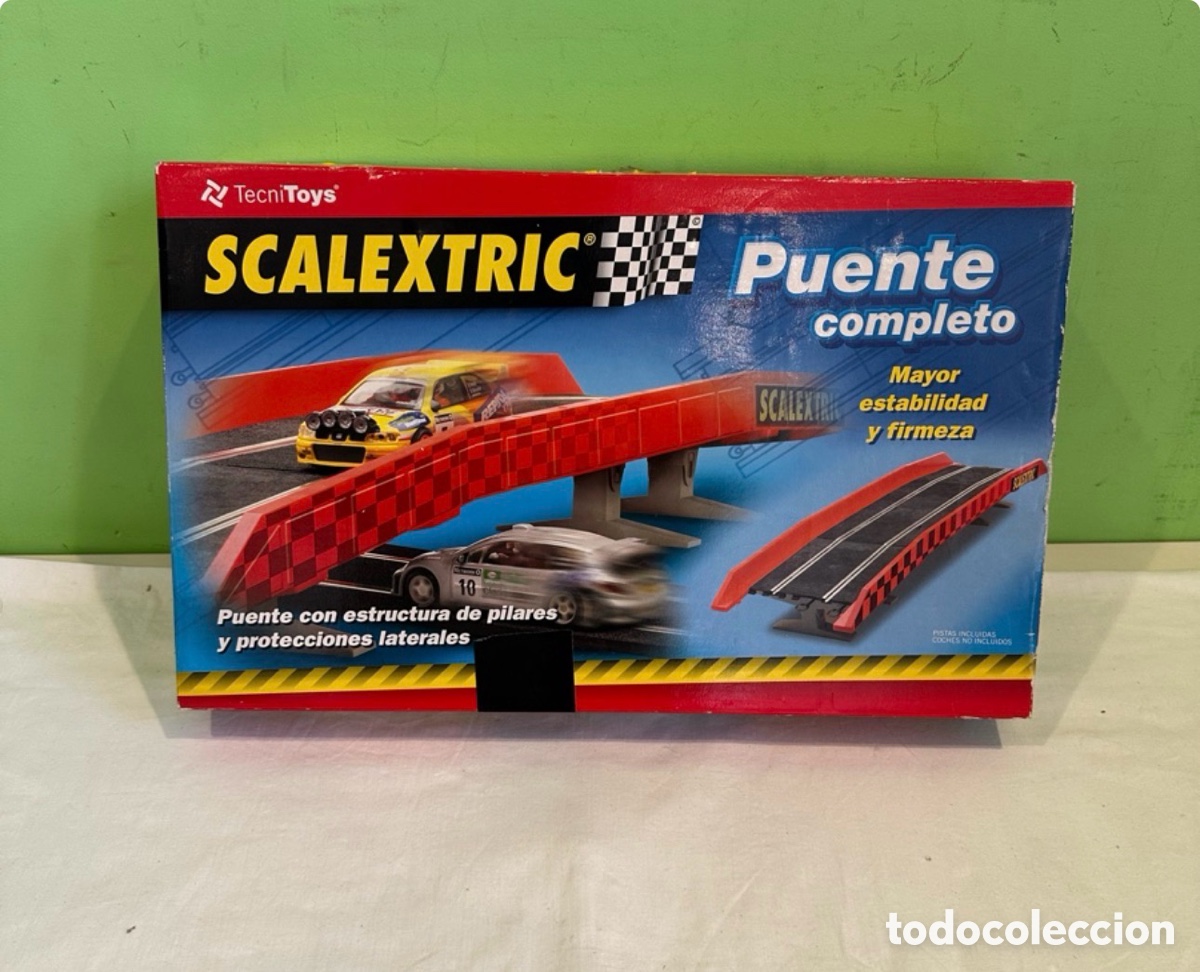 Scalextric: Scalextric Puente Completo &ndash; Accesorio original para circuito