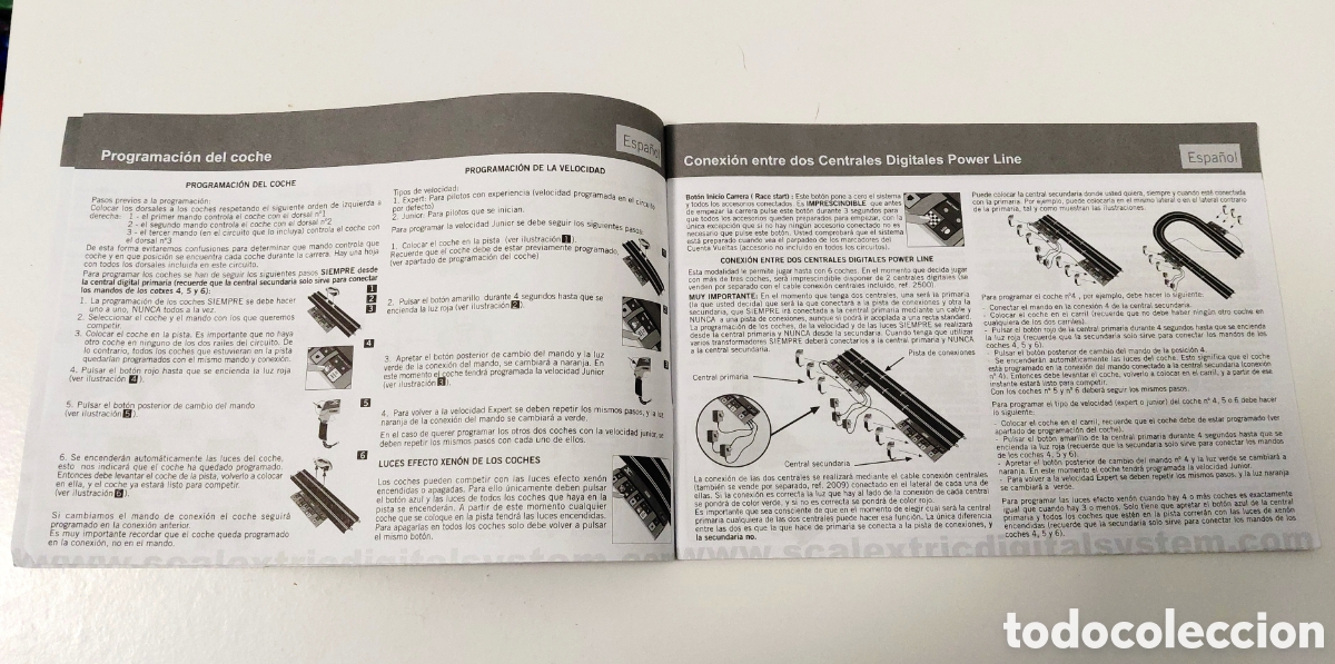Scalextric: Scalextric Digital : Instrucciones 3 Idiomas - Foto 5