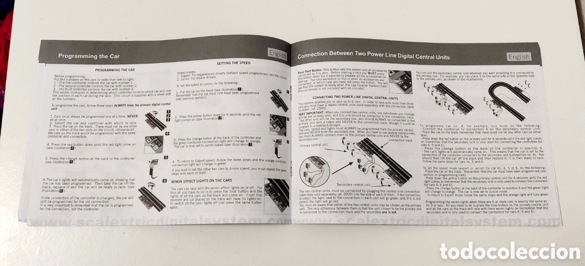 Scalextric: Scalextric Digital : Instrucciones 3 Idiomas - Foto 6