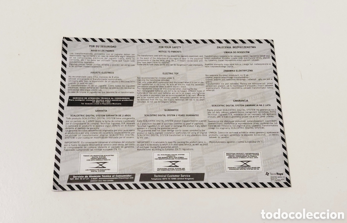 Scalextric: Scalextric Digital : Instrucciones 3 Idiomas - Foto 8