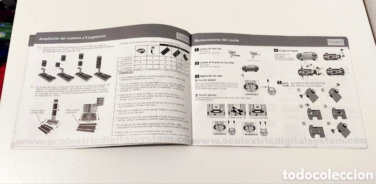 Scalextric: Scalextric Digital : Instrucciones 2 Idiomas - Foto 3