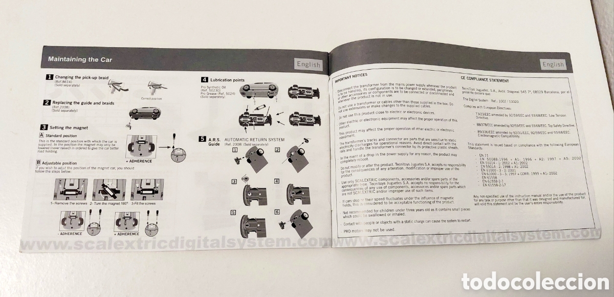 Scalextric: Scalextric Digital : Instrucciones 2 Idiomas - Foto 5