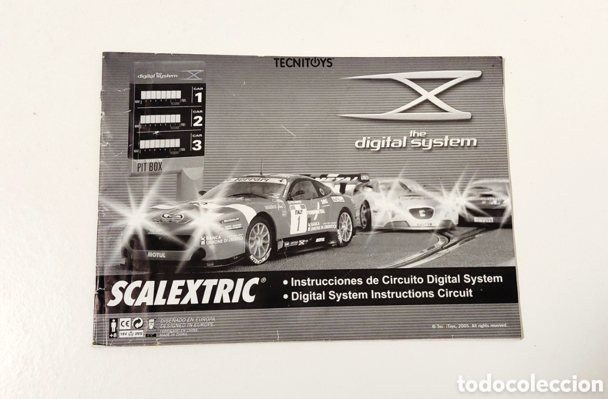 Scalextric: Scalextric Digital = Instrucciones 2 Idiomas