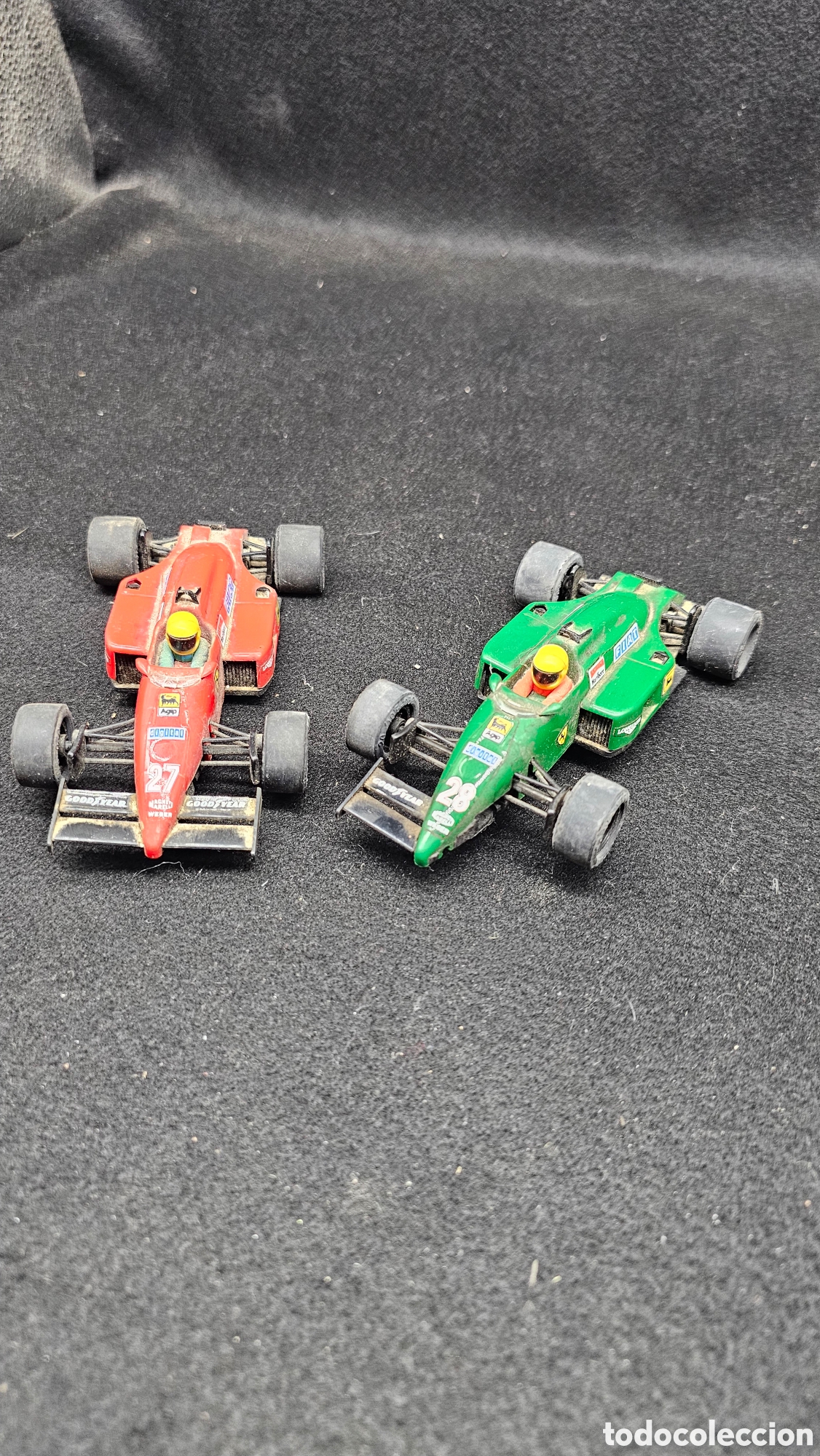 Scalextric: 2 coches de scalextric d&eacute;cada de los 80
