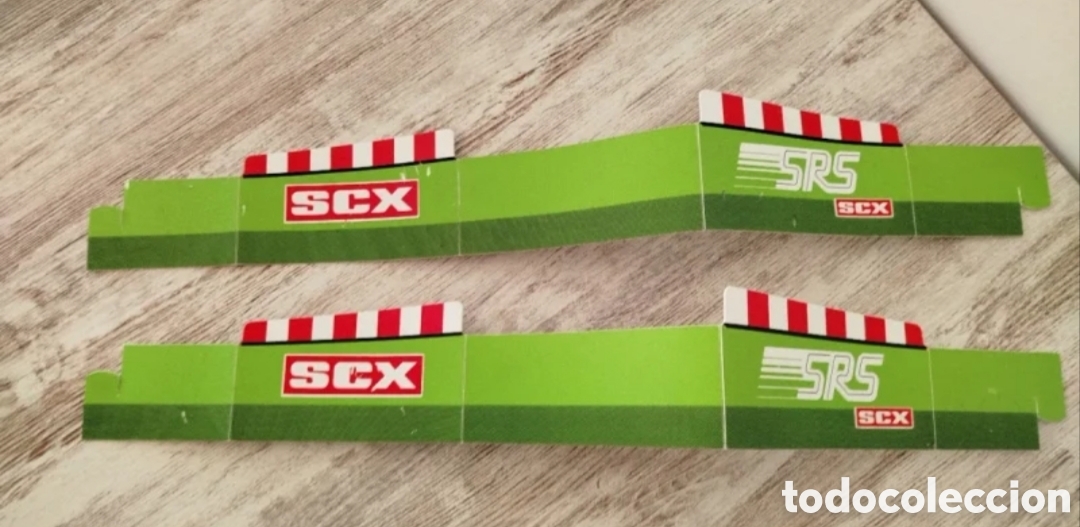 Scalextric: 2 soportes para rampa de pista