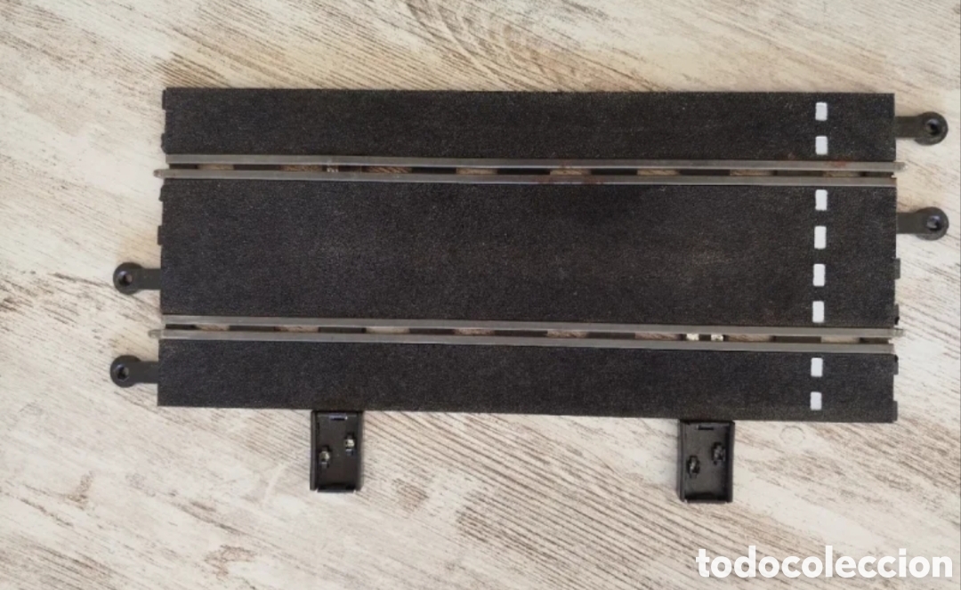 Scalextric: Pista Scalextric recta con posiciones