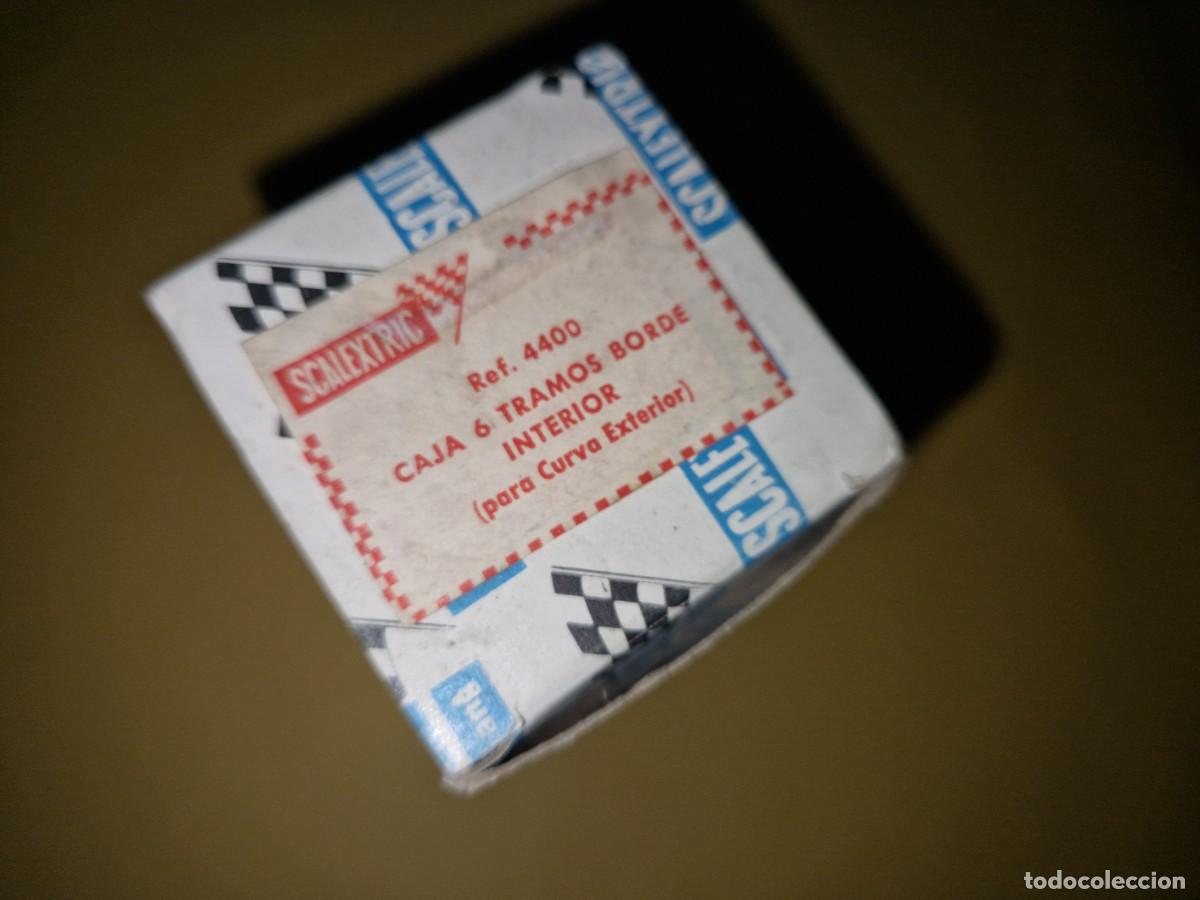 Scalextric: SCALEXTRIC 4400 - CAJA 6 TRAMOS BORDE INTERIOR (para curva exterior)