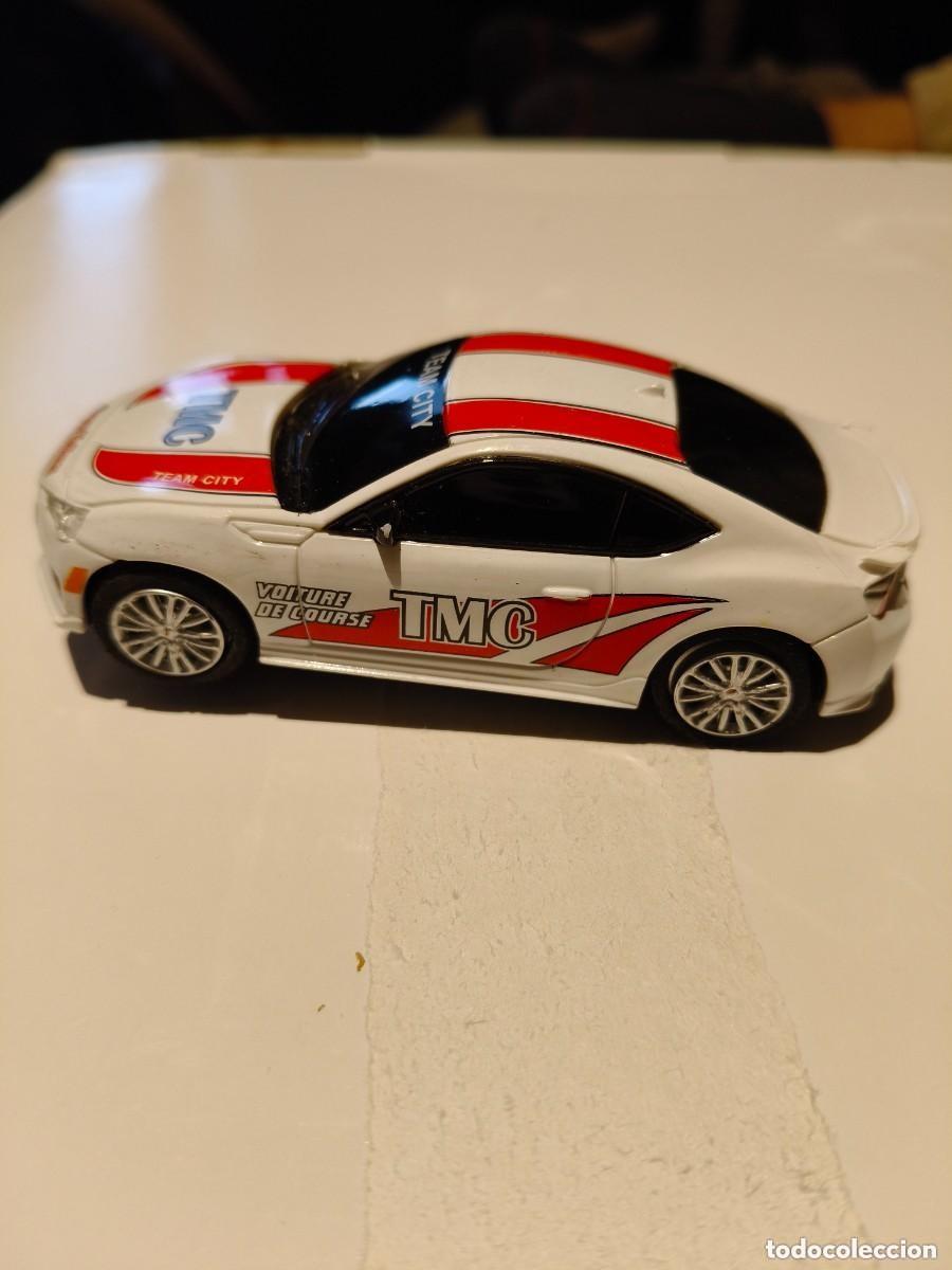 Scalextric: Coche para pista tipo scalextric marca AGM Toyota Gr Supra (funcionando)